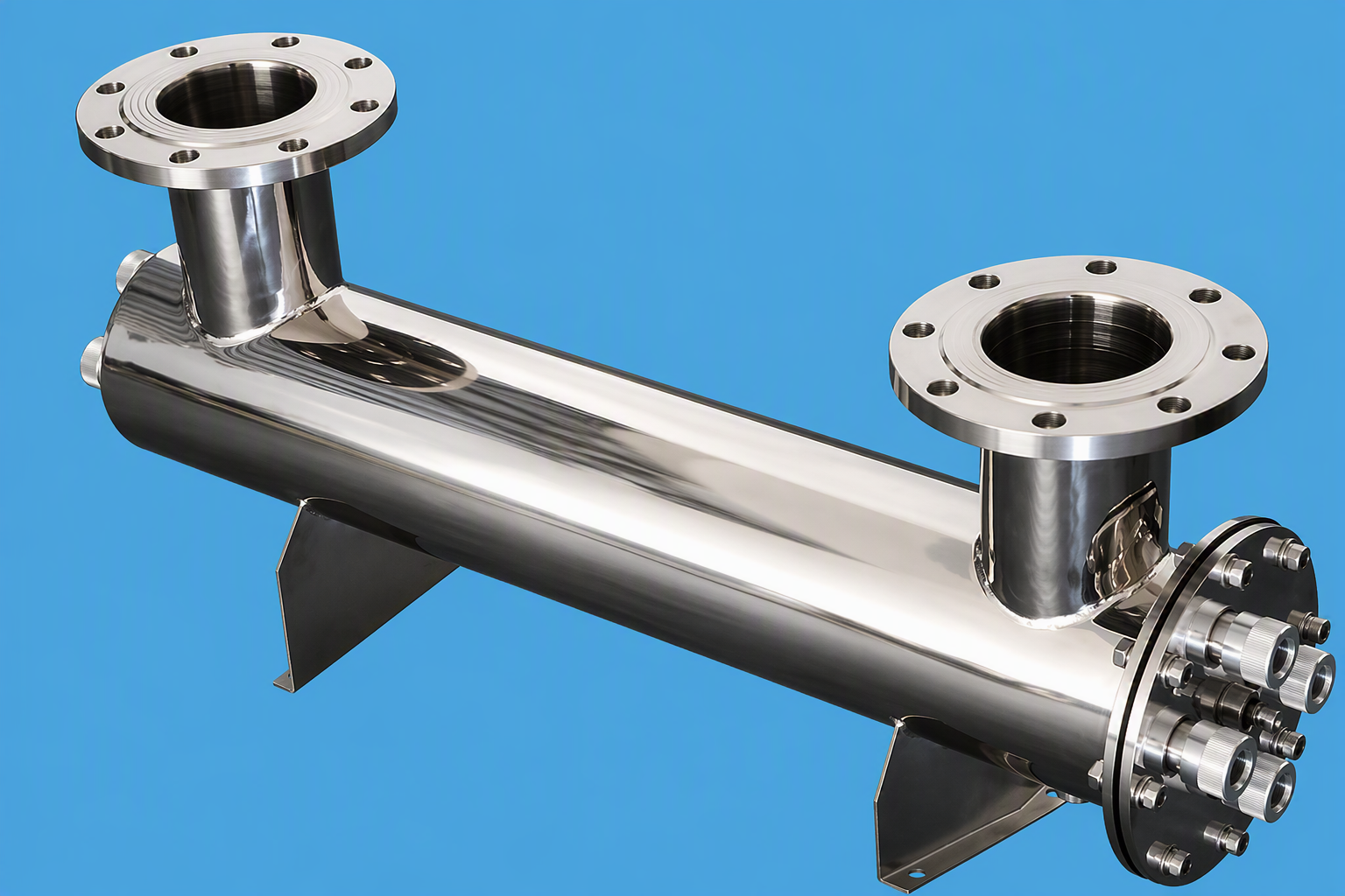 UV Disinfection System for RAS Water – 125–130 m³/h